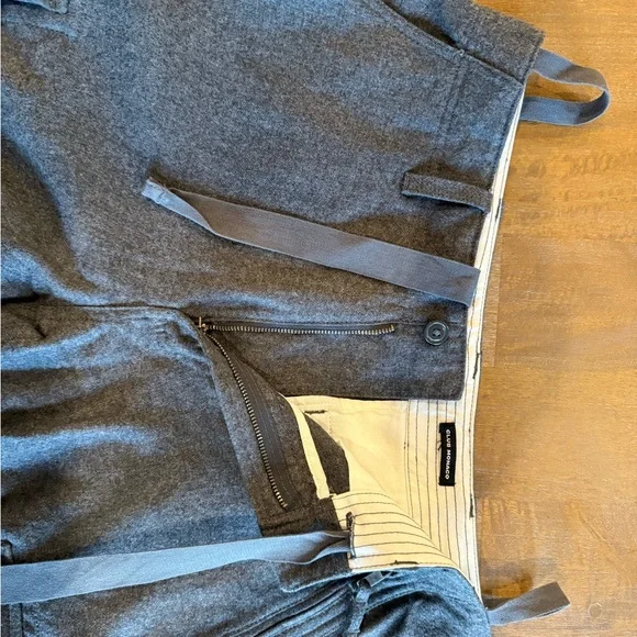 Club Monaco Gray Cargo Pants Relaxed Fit - Picture 5 of 6